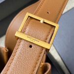 Saint Laurent Le 5 A 7 Supple Small In Grained Leather